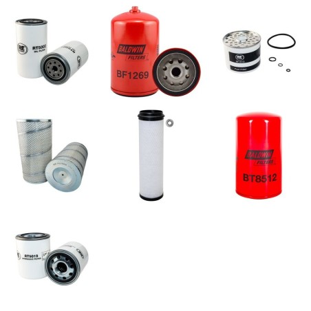 CLAAS DOMINATOR 108 S Filter Service Kit with Perkins V8540 Eng