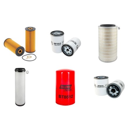 CLAAS DOMINATOR 108 SL Filter Service Kit with Mercedes Om366La Eng HP 180 CH