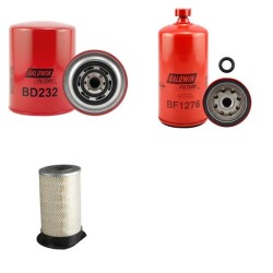 RENAULT R.V.I. B 90 DIESEL Filter Service Kit w/SOFIM 8140 Eng.   YR  1983-