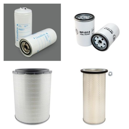 RENAULT R.V.I. CLM 380 T Filter Service Kit w/MIDR 06.35.40H Eng.   YR  91-92