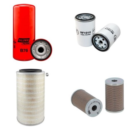 RENAULT R.V.I. R 212 Filter Service Kit w/MIDR 06.02.12B Eng.   YR  1990-