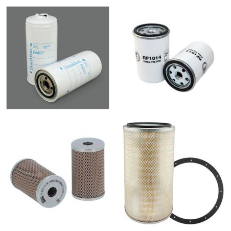 RENAULT R.V.I. R 357 Filter Service Kit w/MIDR 06.35.40H Eng.   YR  1986-