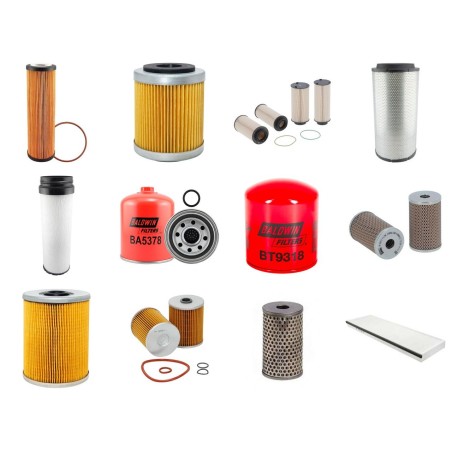 SCANIA BUS / IRIZAR 12. 12.5. 13 Filter Service Kit w/DC09 E6 250PS+280PS+320PS+360PS Eng.   YR  1.14-