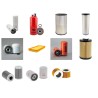 TERBERG RT 382 Filter Service Kit w/CUMMINS QSM11 Eng.   YR  2010-