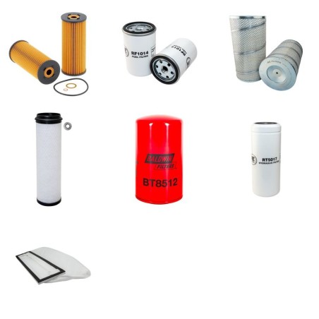 CLAAS DOMINATOR 98 SL Filter Service Kit with Mercedes Om366A Eng