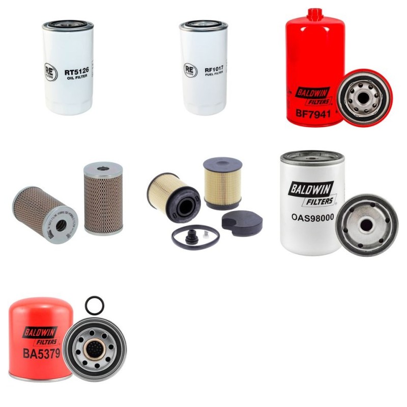 BOVA VDL SB 200 Filter Service Kit w/CUMMINS ISB6.7 E5-225B Eng.   YR  1.10-