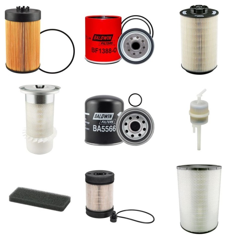 VOLVO BUS - CAR FL 290 Filter Service Kit w/VOLVO D 7F-290 Eng.   YR  4.09-