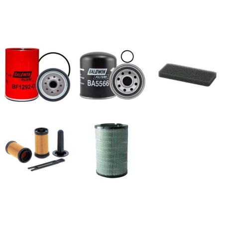 VOLVO BUS - CAR FL III 210 Filter Service Kit w/D5K210 Eng.   YR  5.2013-