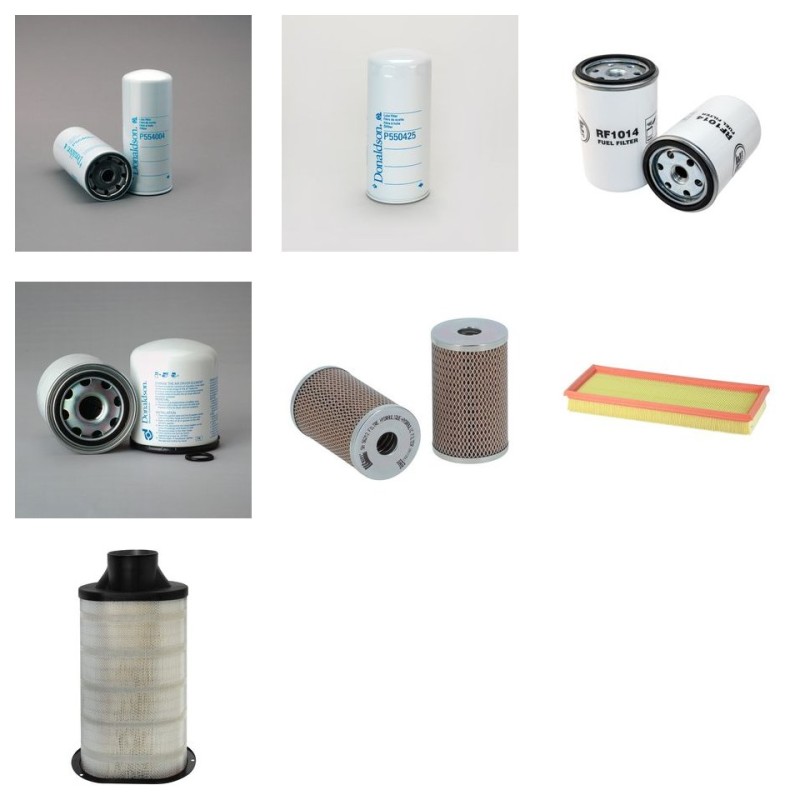 VOLVO BUS - CAR FL 611 (611-180) Filter Service Kit w/D6A180 Eng.   YR  1995-