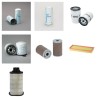 VOLVO BUS - CAR FL 612 (612-230) Filter Service Kit w/D6A230 Eng.   YR  1995-