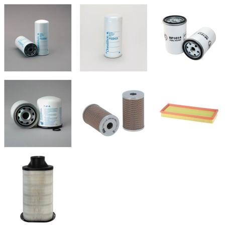 VOLVO BUS - CAR FL 618 (618-250) Filter Service Kit w/D6A250 Eng.   YR  1995-