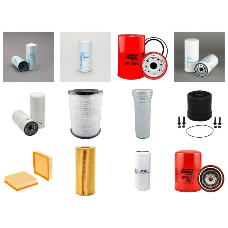 VOLVO BUS - CAR FM 12-460 Filter Service Kit w/D 12D-460 Eng.   YR  5.03-
