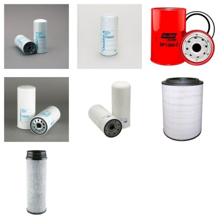 VOLVO BUS - CAR VN 670 Filter Service Kit w/VED 12 Eng.   YR  2002-