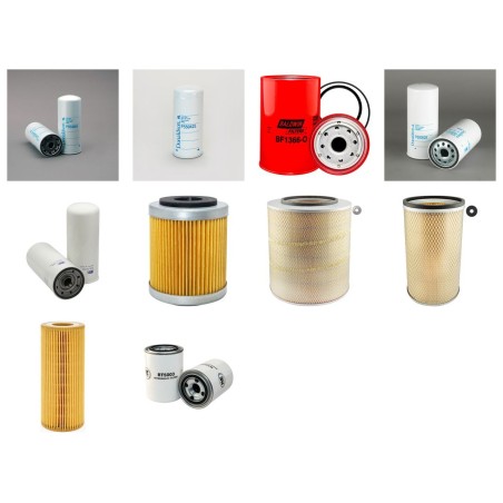 VOLVO BUS - CAR 8500 (TX) Filter Service Kit w/DH 12D Eng.   YR  9.01-