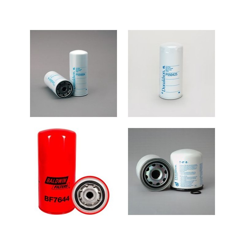 VOLVO BUS - CAR B 7 F/R Filter Service Kit w/D 7B 230/260/285 Eng.   YR  1996-