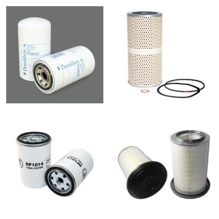 VOLVO BUS - CAR B 10R Filter Service Kit w/THD 100D Eng.   YR  78-84