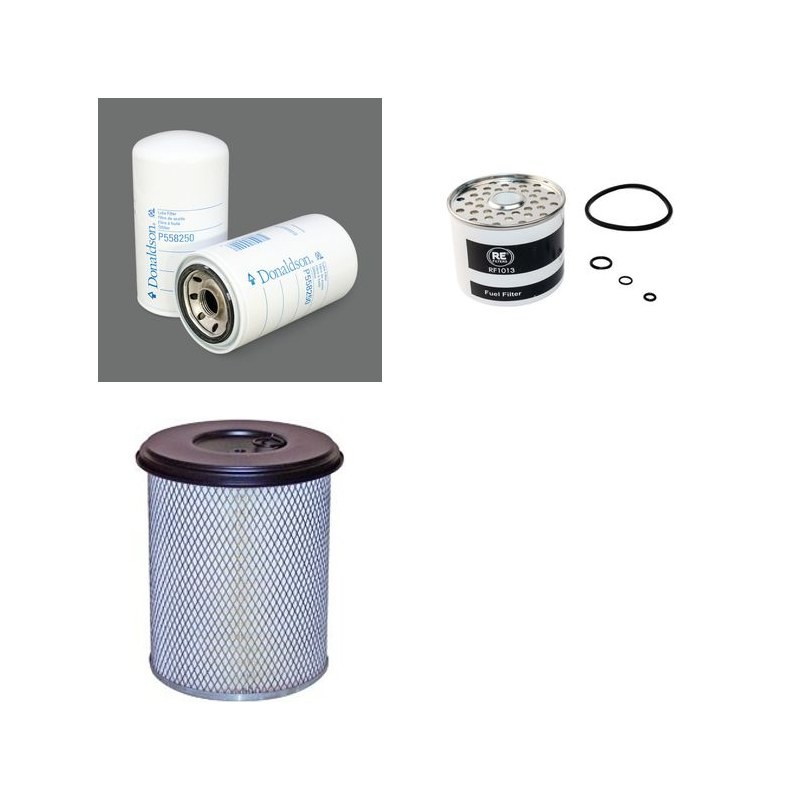 VOLVO BUS - CAR BB 57 Filter Service Kit w/D/TD 70A Eng.   YR  65-70