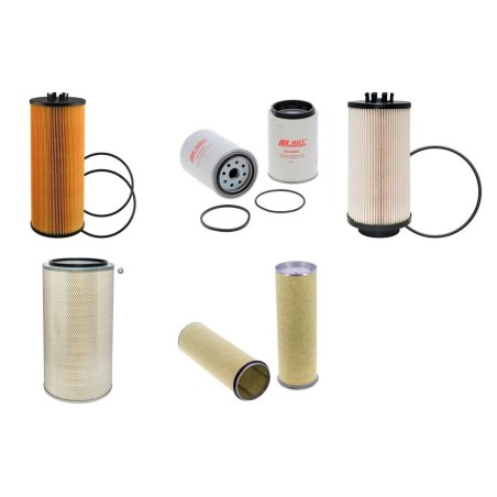 CLAAS JAGUAR 900 Filter Service Kit Air Oil Fuel Filters w/MERCEDES OM457LA Eng.