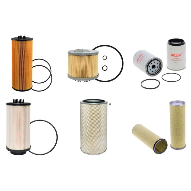CLAAS JAGUAR 900 Filter Service Kit Air Oil Fuel Filters w/MERCEDES OM502LA Eng.   YR  11.00- 605 CH