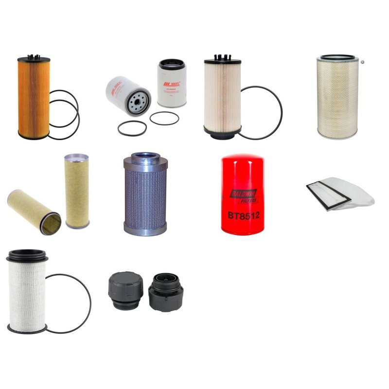 CLAAS JAGUAR 900 Filter Service Kit w/MERCEDES OM502LA Eng.   YR  2010 605 CH