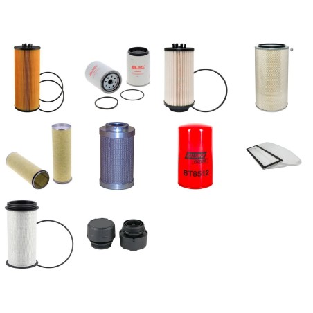 CLAAS JAGUAR 900 Filter Service Kit w/MERCEDES OM502LA Eng.   YR  2010 605 CH