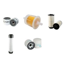 KUBOTA ZD 326 S Filter Service Kit w/KubotaD 1005-E2ZD2 Eng.   YR  2016