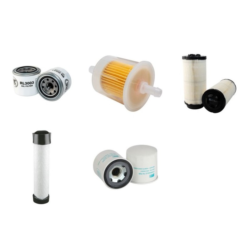 KUBOTA ZD 326 S Filter Service Kit w/KubotaD 1005-E2ZD2 Eng.   YR  2016