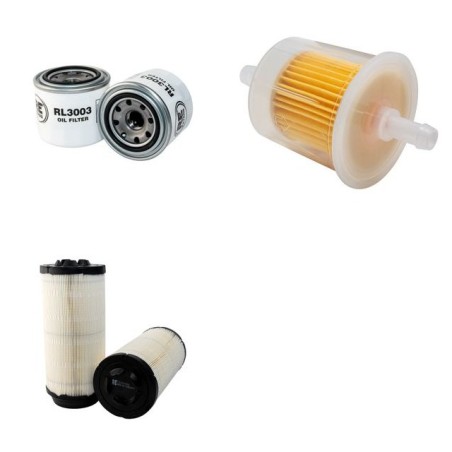 Filter Kit for Kubota ZD 326 S Air Oil Fuel Filters with KubotaD 1005-E2ZD2 Engine YR 2016