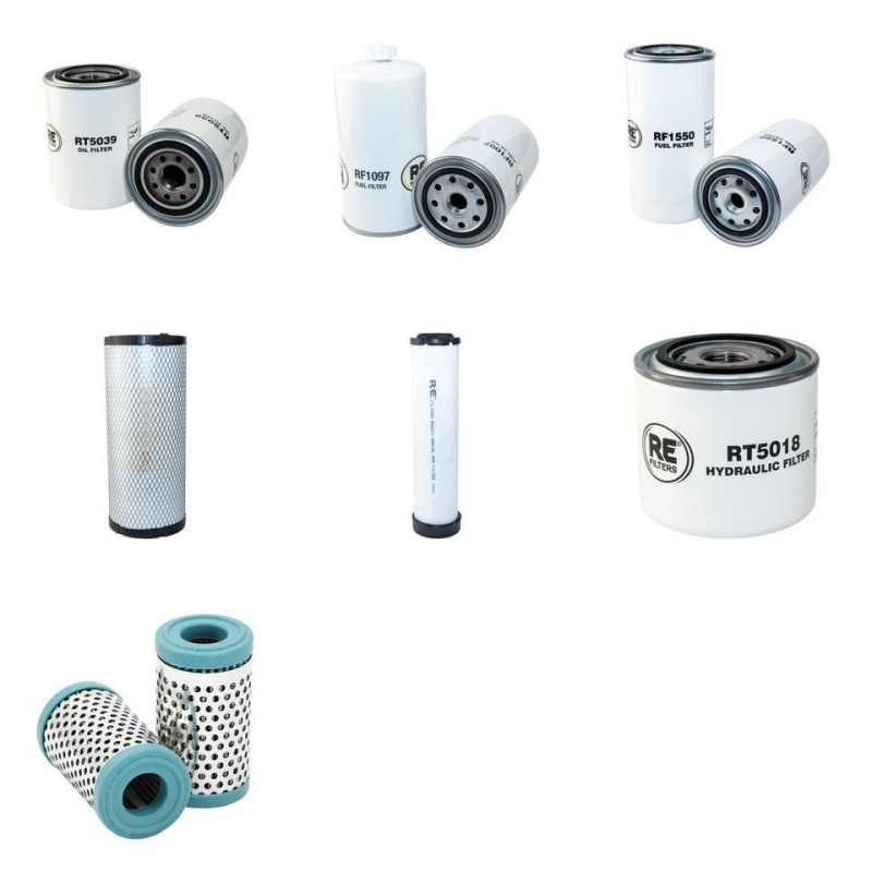 TEREX TA 6/S Filter Service Kit w/Cummins Eng.