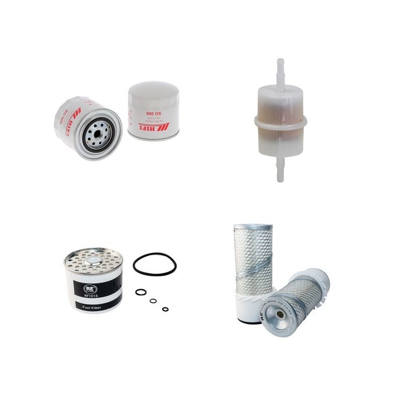 FAI 350 Filter Service Kit w/IVECO 8141-1eng.  Air Oil Fuel
