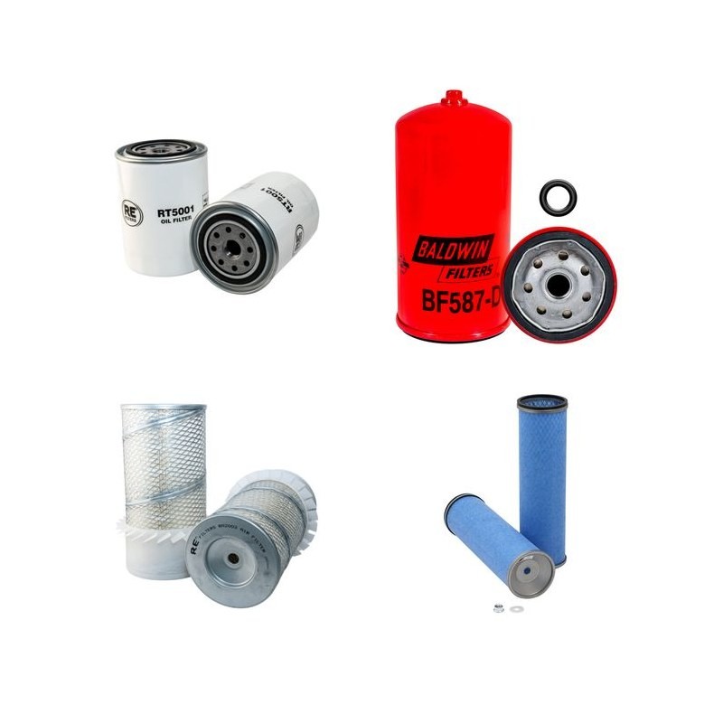 FAI 410 Filter Service Kit w/PERKINS 1004.4eng.  Air Oil Fuel
