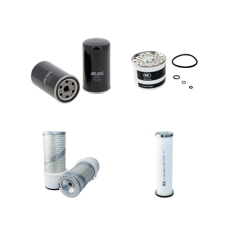 FAI 555 Filter Service Kit w/PERKINSeng.  Air Oil Fuel