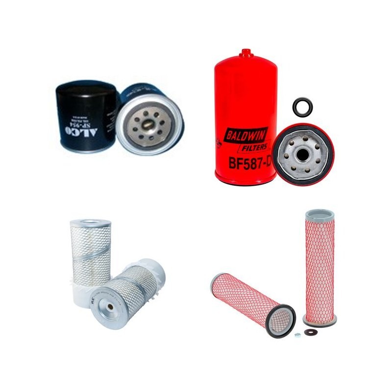 FAI 556 Filter Service Kit w/PERKINS 504.2eng.  Air Oil Fuel