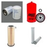 FARMTRAC 535 Filter Service Kit w/ESCORTS LTD E3.215Feng.  Air Oil Fuel