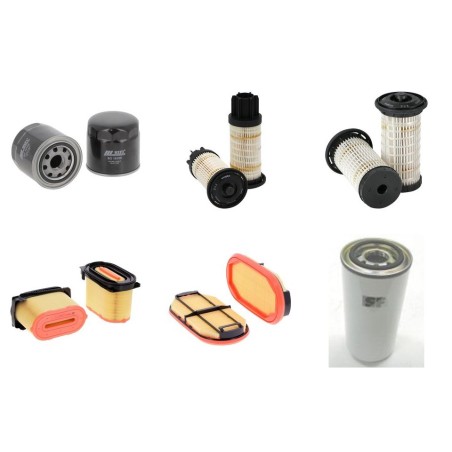 FARMTRAC 675 DTN KING Filter Service Kit w/PERKINS 854F-E34T-IIIBeng.