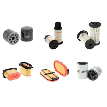 FARMTRAC 690 DT Filter Service Kit w/PERKINS 854F-E34T-IIIBeng.