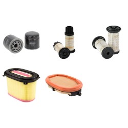 FARMTRAC 9120 DTN Filter Service Kit w/PERKINS 854E-IIIBeng.  Air Oil Fuel