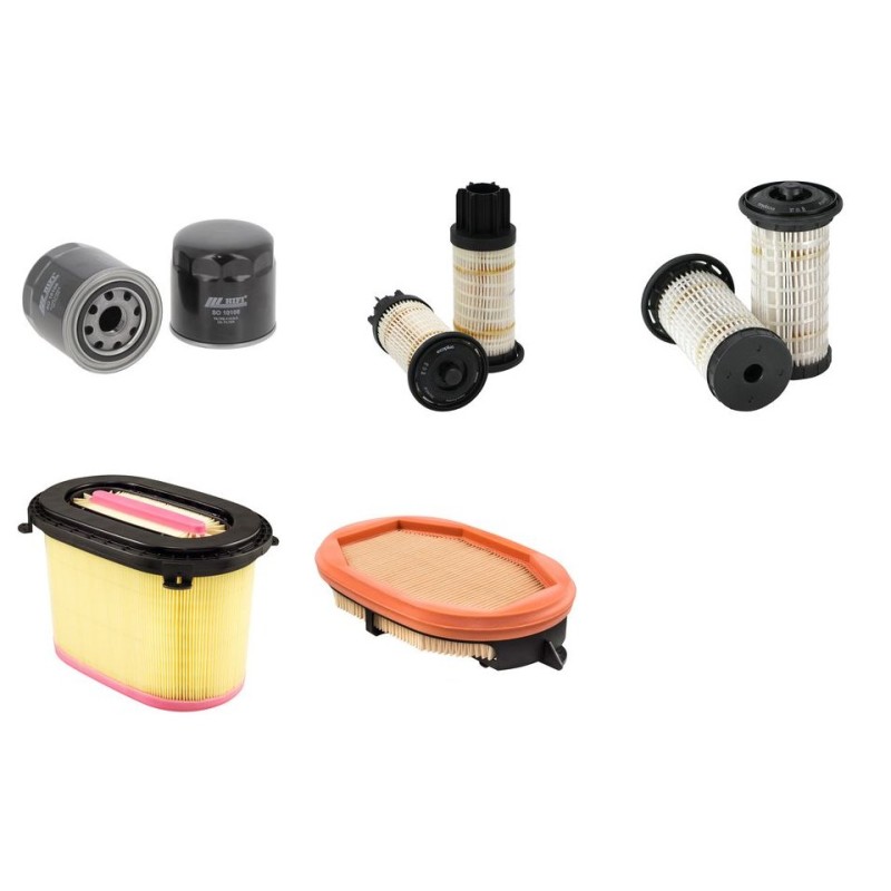 FARMTRAC 9120 DTN Filter Service Kit w/PERKINS 854E-IIIBeng.  Air Oil Fuel