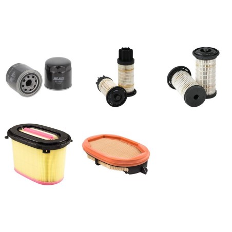 FARMTRAC 9120 DTN Filter Service Kit w/PERKINS 854E-IIIBeng.  Air Oil Fuel