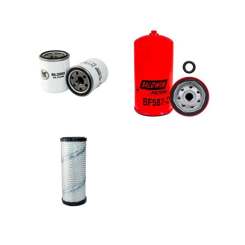 FARMTRAC FT 26 HST Filter Service Kit   Air Oil Fuel