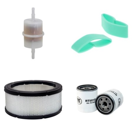 FINN T 30 Filter Service Kit w/KOHLER CH 620eng.  Air Oil Fuel