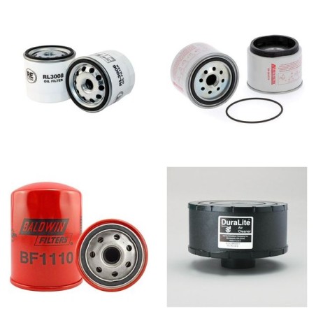 FOGO FDR 40 M3S Filter Service Kit w/MITSUBISHI S4S-DT-DGeng. 01.2016 -  Air Oil Fuel
