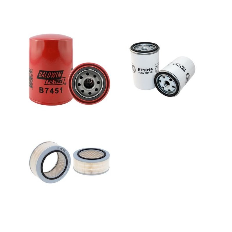 FOXX 915 G Filter Service Kit w/ZHEJIANG XINCHA 498 BT 1eng. 01.2011 -  Air Oil Fuel