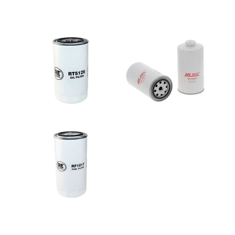 FPT FURE 0685 AF100 Filter Service Kit w/IVECO NEF67TE2A.S550eng.  Air Oil Fuel