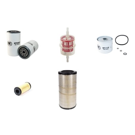 GENMAC QUEEN G 100 PS Filter Service Kit w/PERKINS 1104C-44TAeng. 01.2018 -  Air Oil Fuel