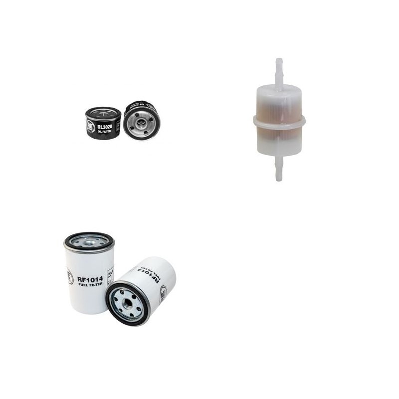 GENSET MPM 15/400 ICL Filter Service Kit w/LOMBARDINI 9LD 625-2eng.  Air Oil Fuel