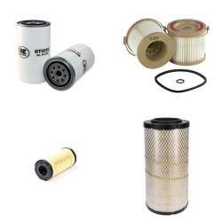 GESAN DPR 100 Filter Service Kit w/PERKINSeng.  Air Oil Fuel