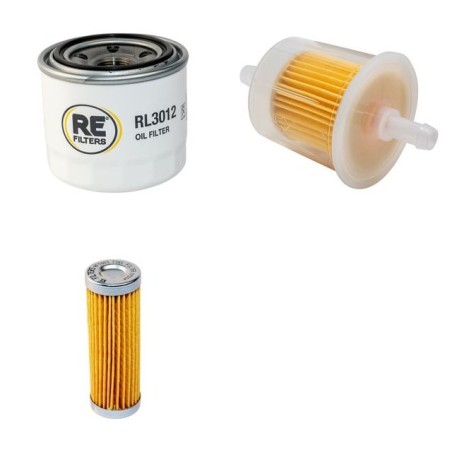 GIANNI FERRARI GF 700 Filter Service Kit w/KUBOTAeng.  Air Oil Fuel