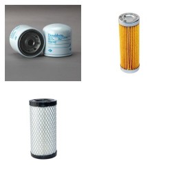 GIANNI FERRARI GTS 220 Filter Service Kit w/KUBOTA D 902eng.  Air Oil Fuel