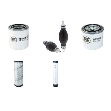 GIANNI FERRARI T 1 WTKEL Filter Service Kit w/KUBOTA D 1105 Teng. 01.2016 -  Air Oil Fuel